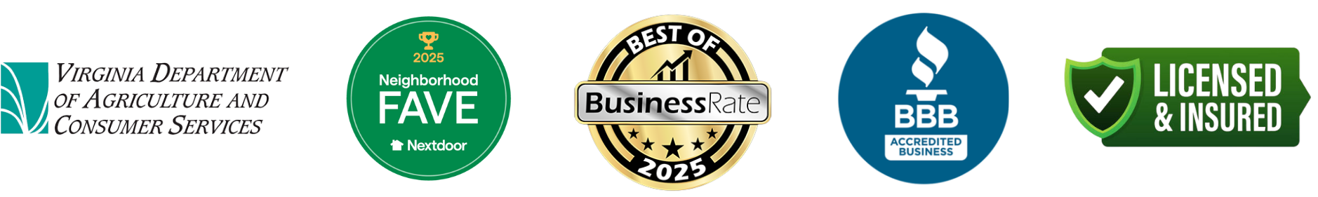 Rossi Pest Services certifications